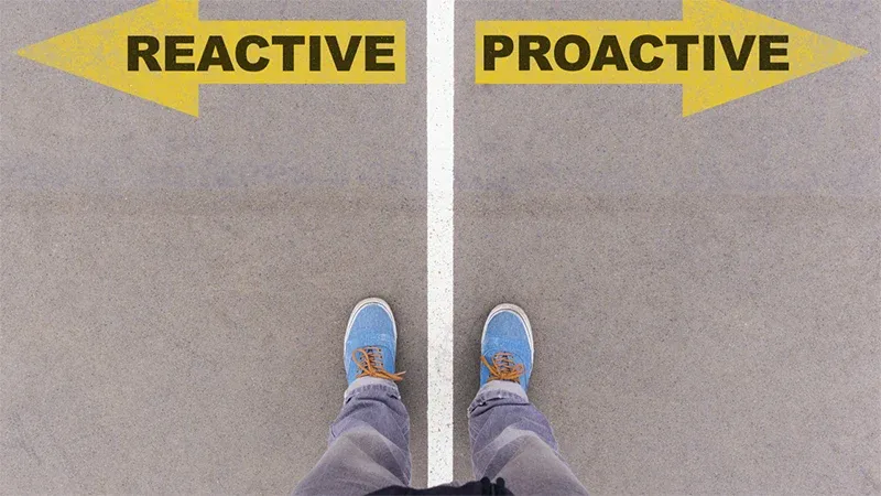 Reactive vs Proactive