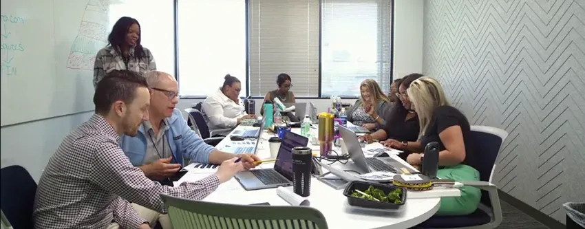 An active learning facilitation workshop in Allen Park, Michigan, 2024