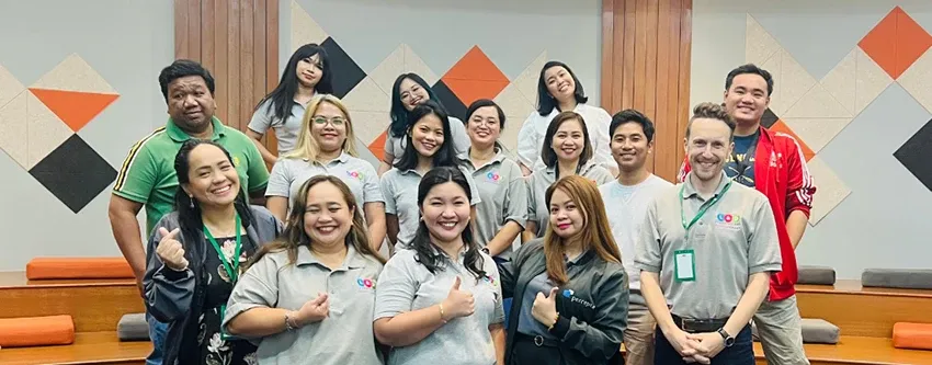 An active learning certification ceremony in Manilla, 2024