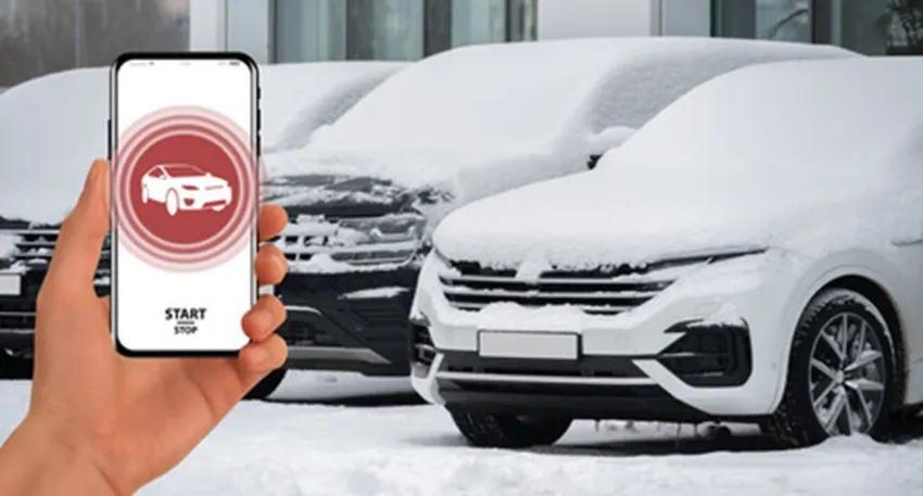 Winter snow warning
