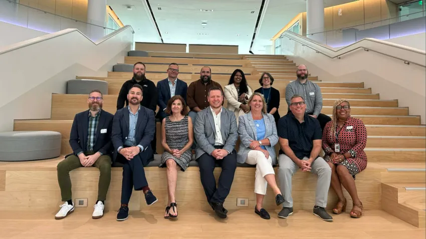 The entire Percepta Innovation Day Team