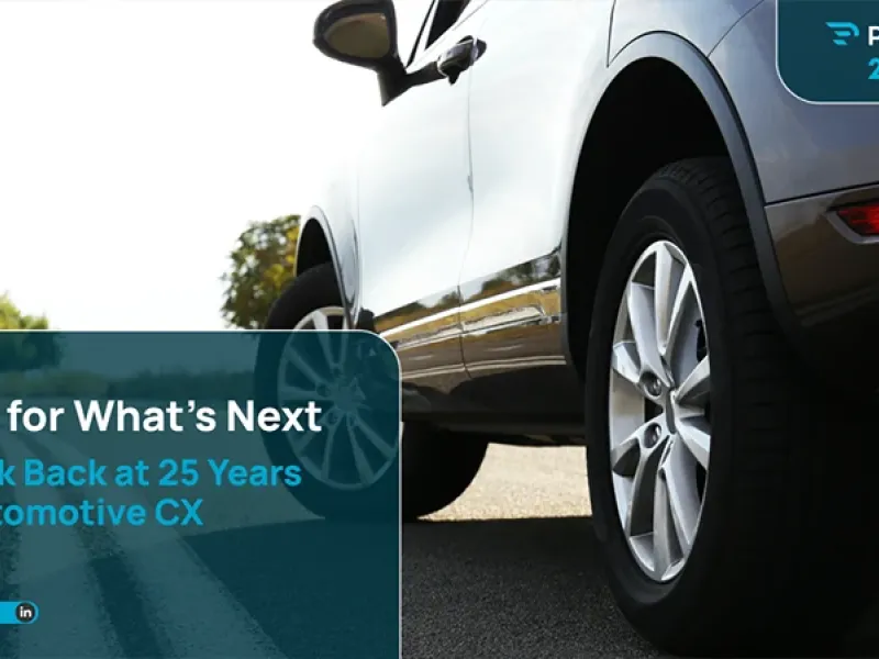Built for What’s Next: A Look Back at 25 Years in Automotive CX